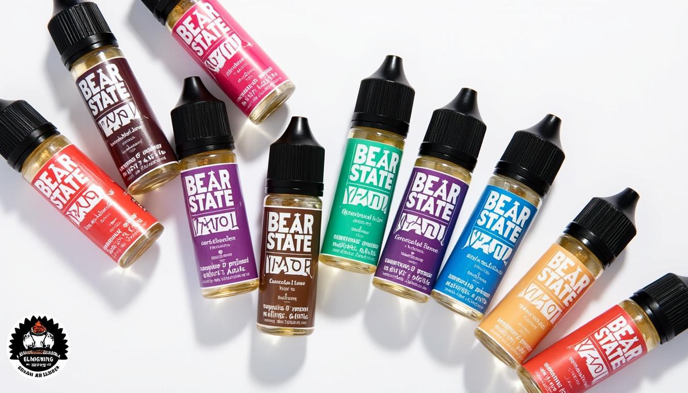 découvrez tout sur bear state vapor, la marque américaine d'e-liquides premium : saveurs originales, qualité artisanale, et conseils pour choisir le meilleur e-liquide us.