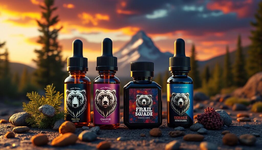 découvrez bear state vapor, la marque d'e-liquides premium venue des états-unis : origines, saveurs proposées, avantages et conseils pour choisir le bon e-liquide. tout ce qu'il faut savoir avant de vapoter !