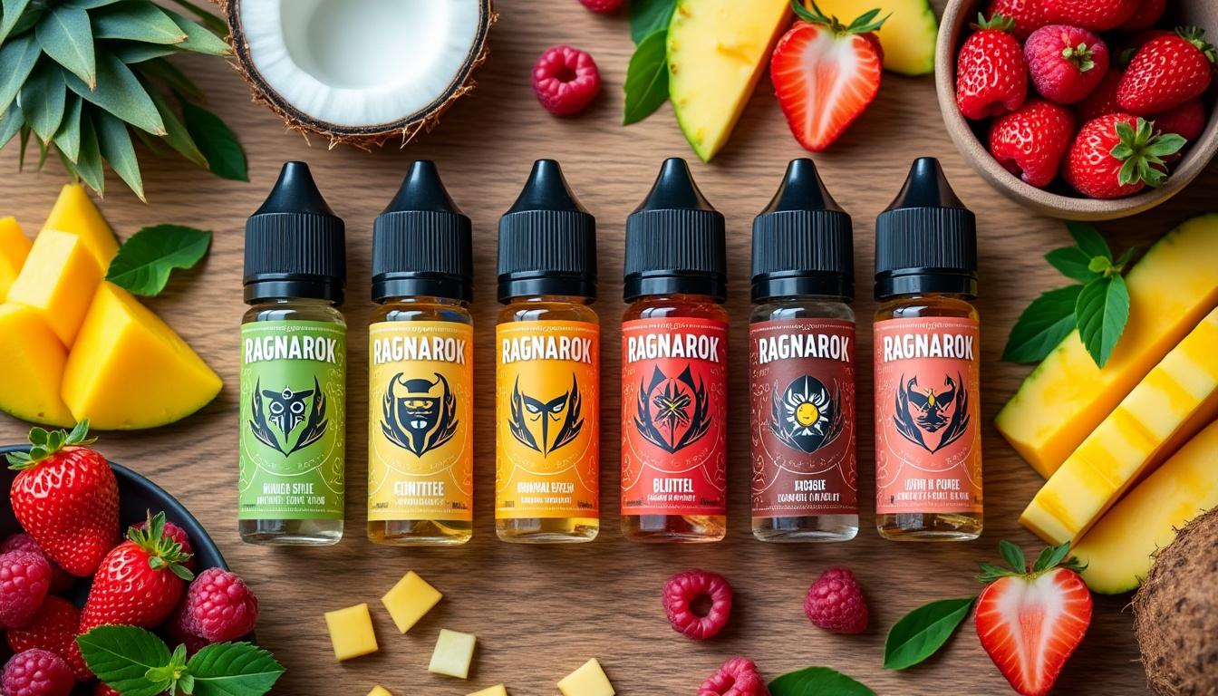 découvrez les e-liquides fruités ragnarok by a&l et vivez une expérience de vape intense et rafraîchissante. des saveurs uniques pour un plaisir inoubliable à chaque bouffée.