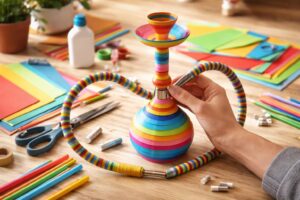 découvrez une méthode artisanale étonnante pour fabriquer une chicha en papier facilement chez vous, étape par étape.