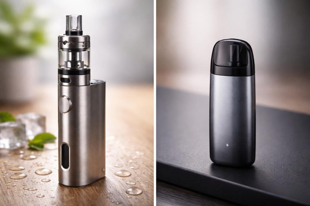 découvrez les différences clés entre une vape classique et un pod pour choisir le meilleur appareil adapté à vos besoins de vapotage.