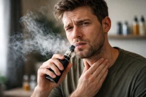 découvrez les raisons pour lesquelles votre cigarette électronique peut provoquer une sensation de picotement dans la gorge lors du vapotage et comment y remédier efficacement.