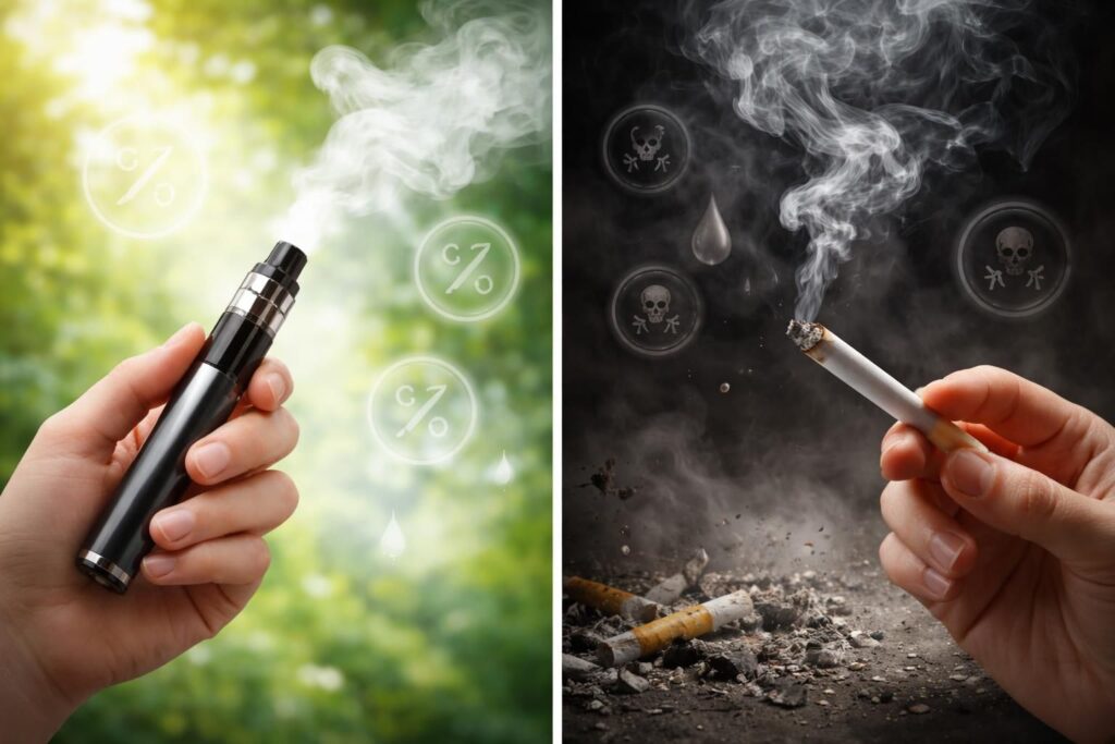 découvrez les avantages de la cigarette électronique par rapport au tabac traditionnel, ses bénéfices pour la santé, et comment elle peut faciliter l'arrêt du tabac.