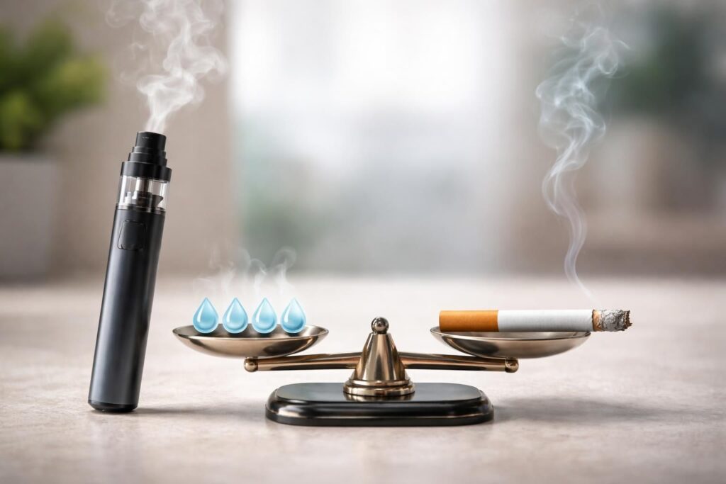 découvrez combien de bouffées sur une cigarette électronique équivalent à une cigarette traditionnelle, pour mieux gérer votre consommation et votre transition vers le vapotage.