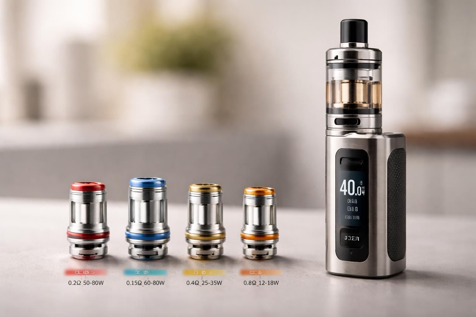 découvrez comment choisir les résistances adaptées à la puissance de votre vapoteuse pour une expérience de vape optimale et personnalisée.