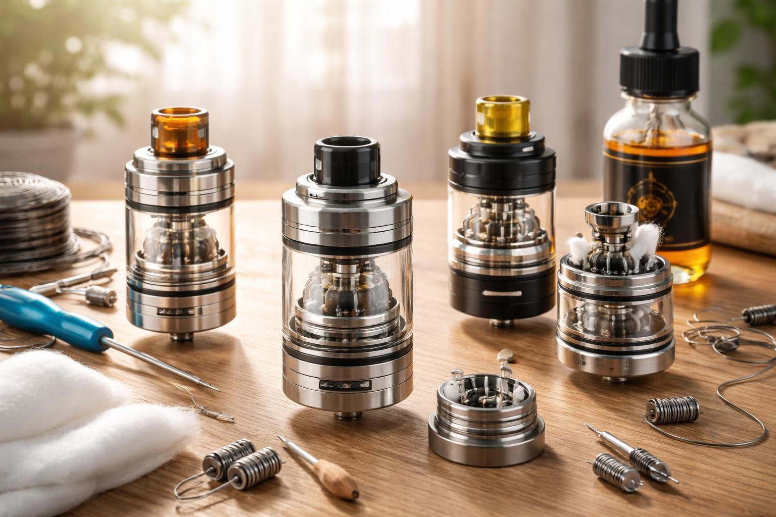 découvrez comment choisir l'atomiseur reconstructible idéal pour un rendu de saveur exceptionnel et profitez d'une expérience de vape unique et personnalisée.